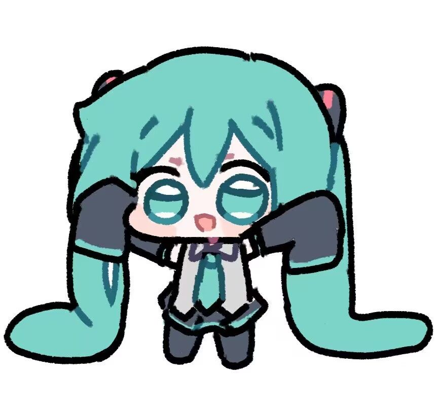 初音未来,表情包