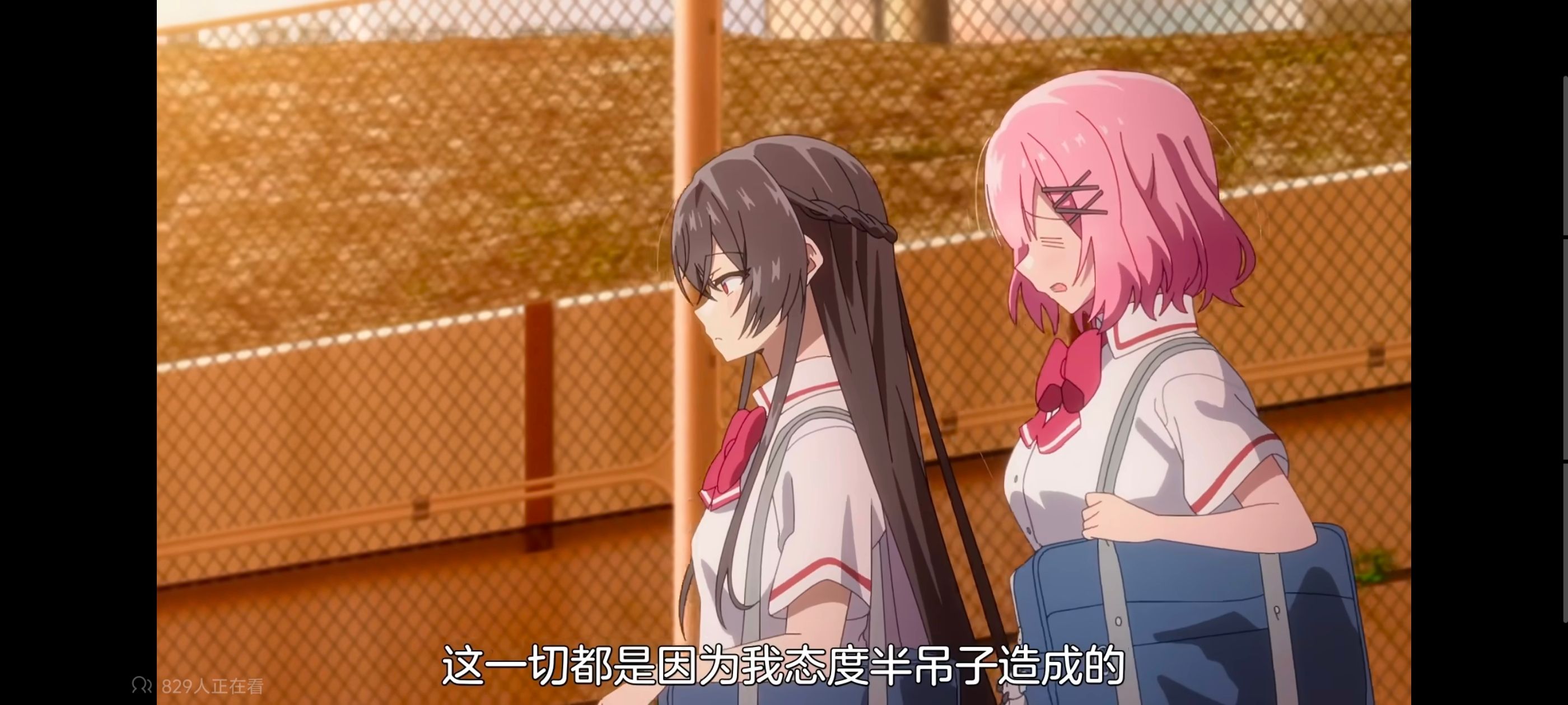 我怎么可能成为你的恋人不行不行,百合,百合动漫,动画,动漫,番剧,ACG