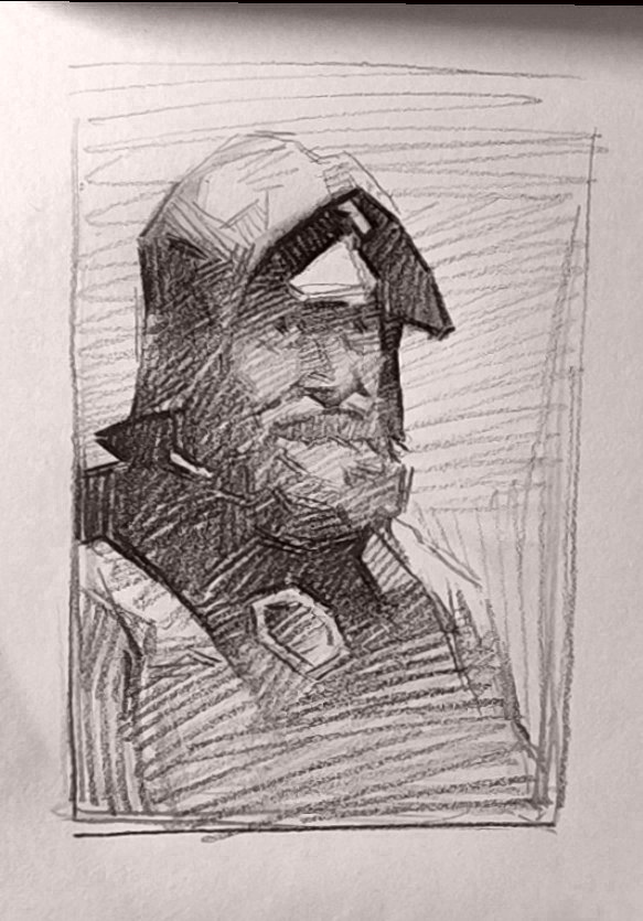 绘画,画画,摸鱼,每日一