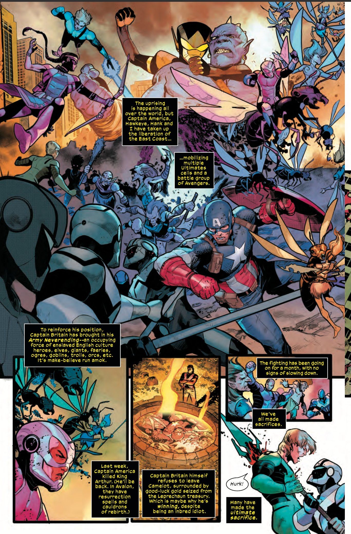 漫威,漫威漫画,美漫,漫画,动漫,终极宇宙,终极战队,黄蜂女,绘画,ACG