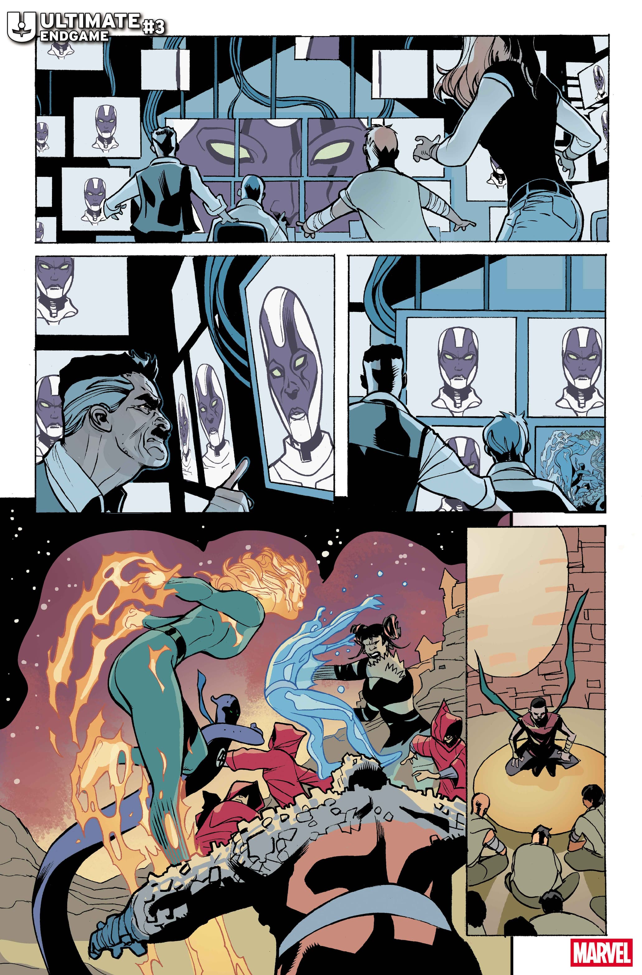 漫威,漫威漫画,美漫,漫画,动漫,终极宇宙,终极战队,绘画,造物主,ACG