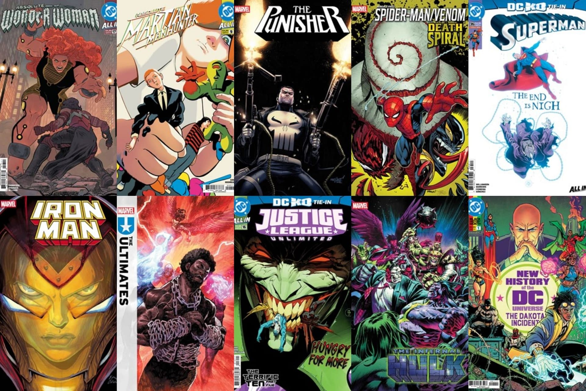 DC,漫威,漫画,美漫,超级英雄,绝对神奇女侠,绝对火星猎人,惩罚者,动漫,ACG