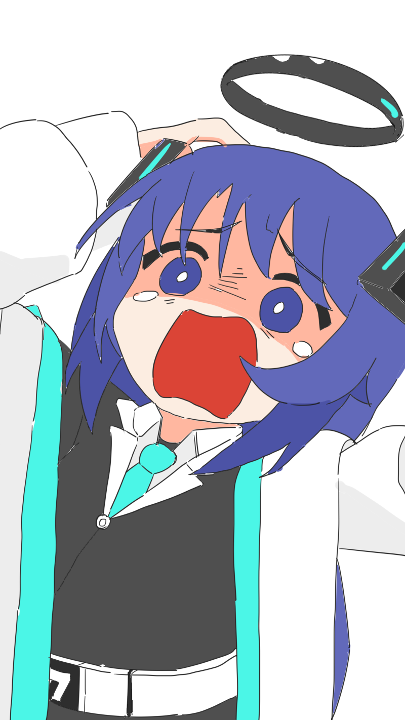 蔚蓝档案,早濑优香,绘画