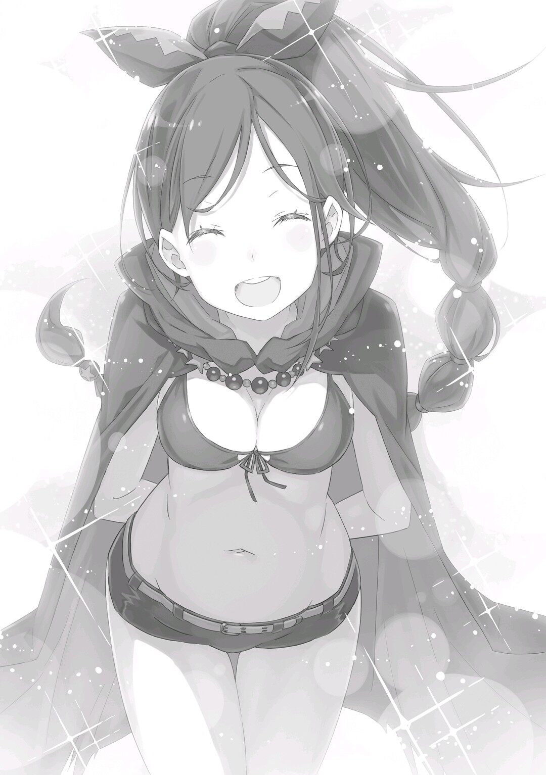 轻小说,从零开始的异世界生活,插画