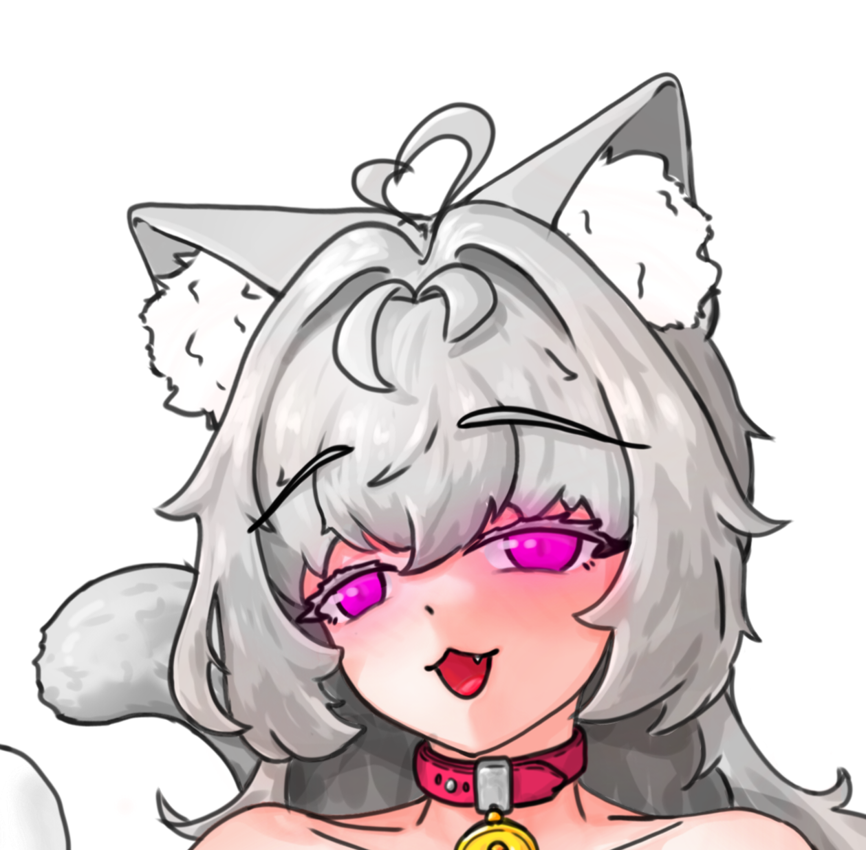 就要涩涩,猫娘,板绘