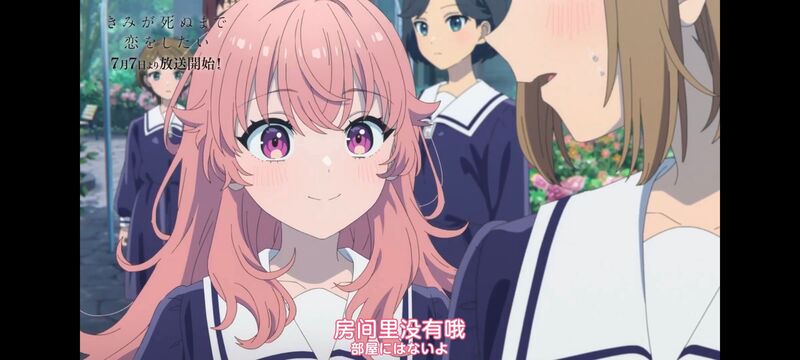 与你相恋到生命尽头,与你相恋到世界尽头,动画,动漫,番剧,百合,二次元,ACG