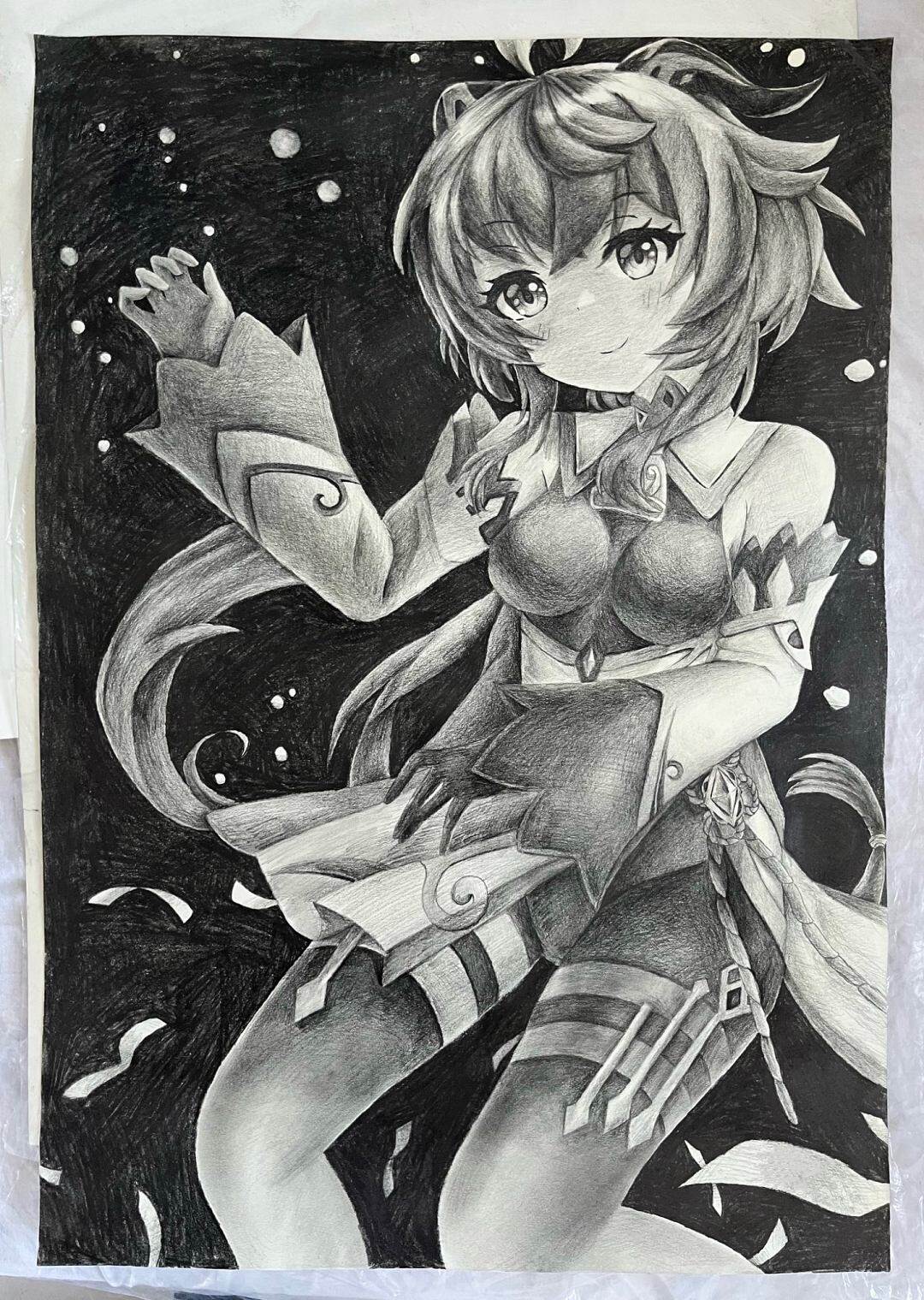 绘画创作,原神