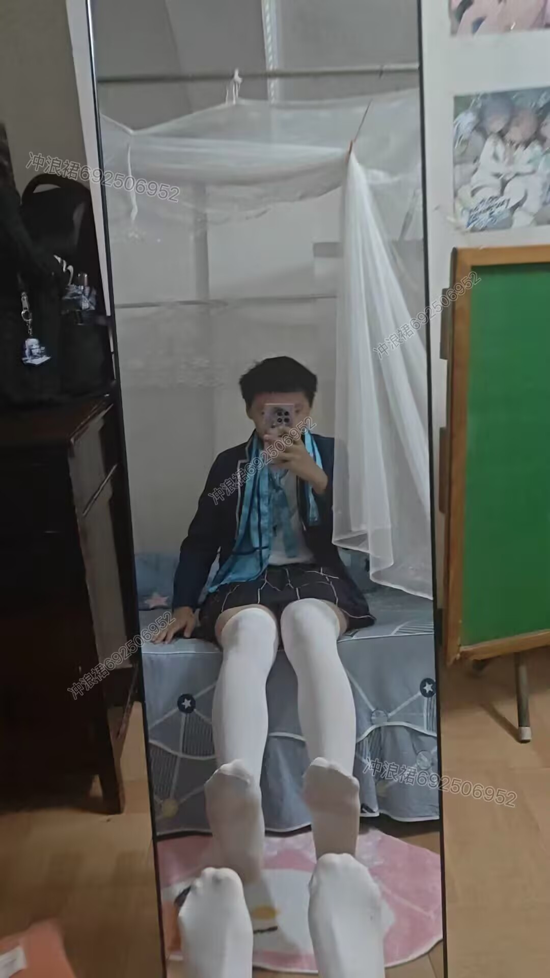 猎奇,蔚蓝档案,砂糖白子,女装,白袜,白丝,暗网