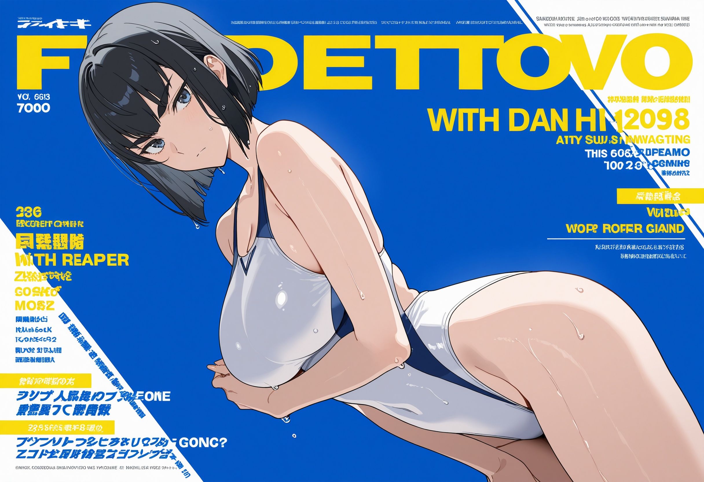 鬼龙院皐月,AI绘图,斩服少女