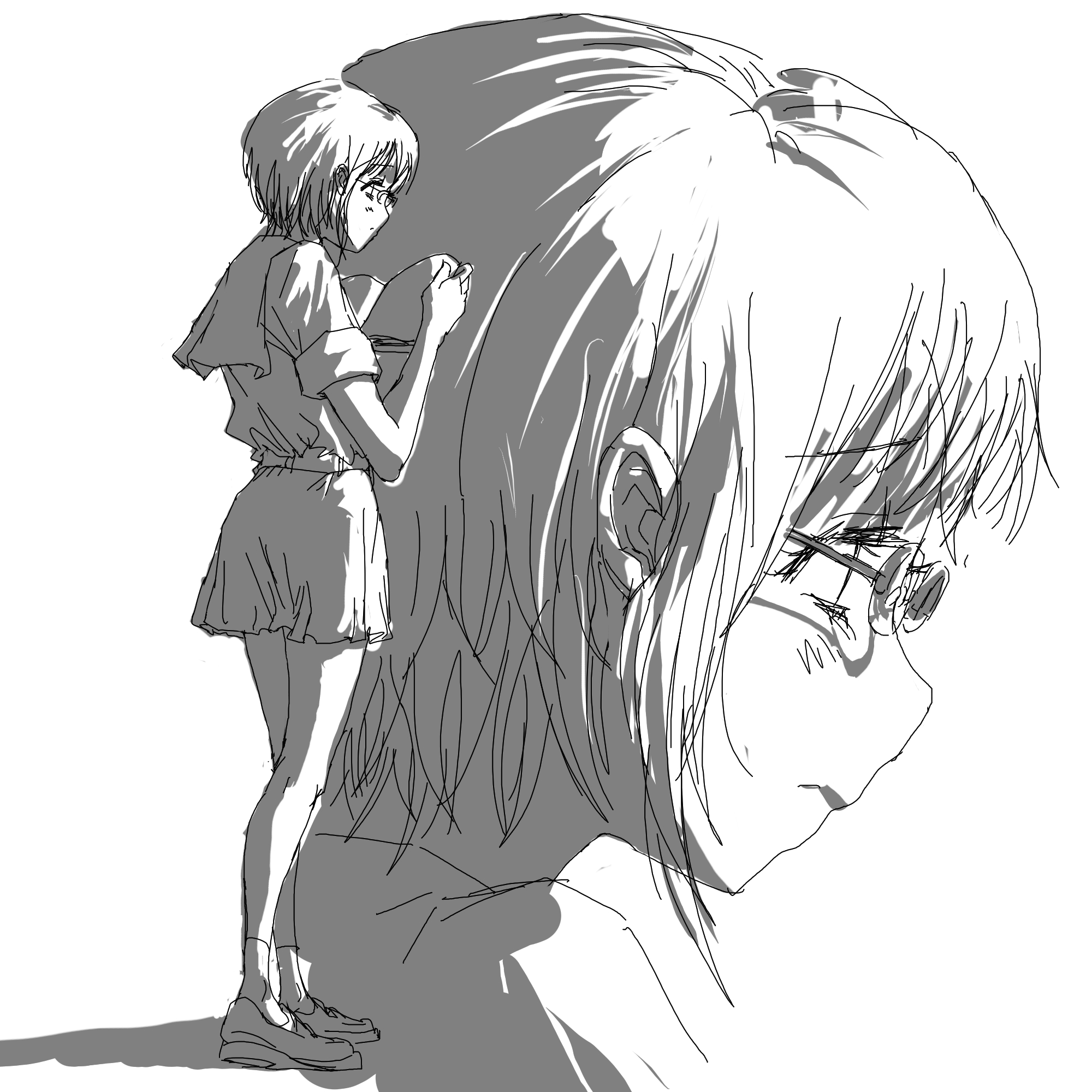 长门有希,凉宫春日的忧郁,凉宫春日的消失,绘画