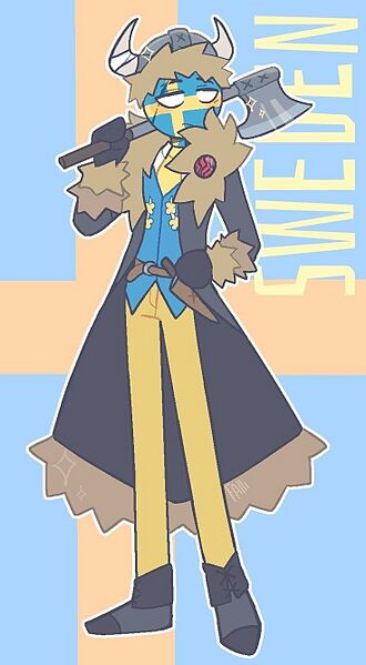 countryhumans,北欧,瑞典,挪威,芬兰,丹麦,冰岛,国拟