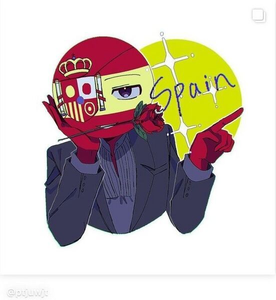 countryhumans,伊比利亚,西班牙,葡萄牙,国拟