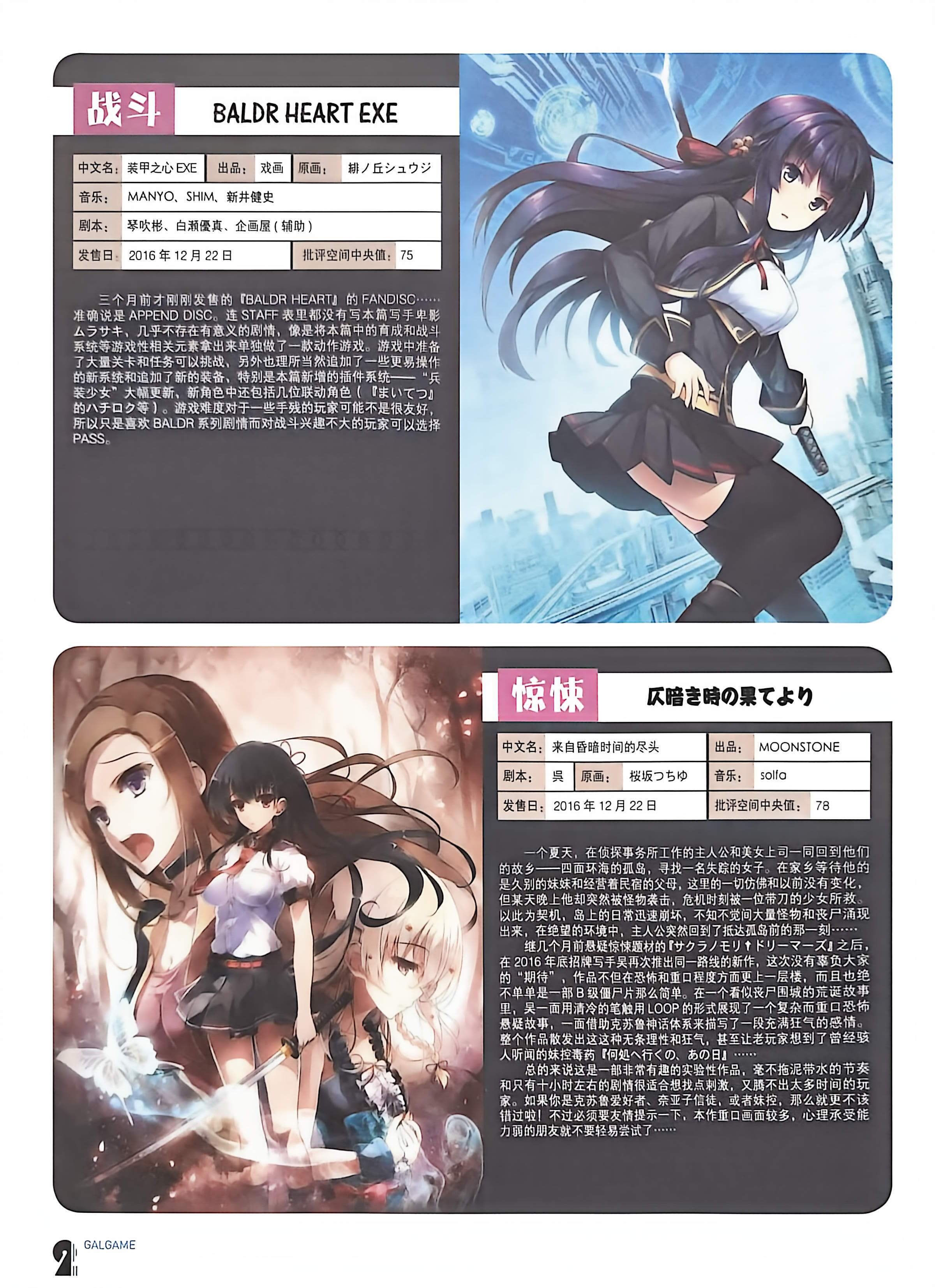 二次元狂热,GALgame,恋爱游戏