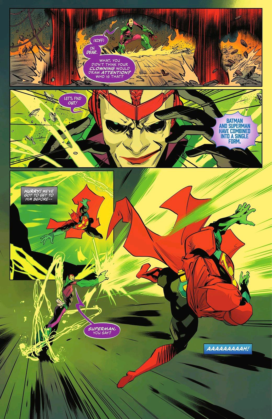 DC,DC漫画,美漫,漫画,动漫,绘画,超人,蝙蝠侠,小丑,莱克斯卢瑟