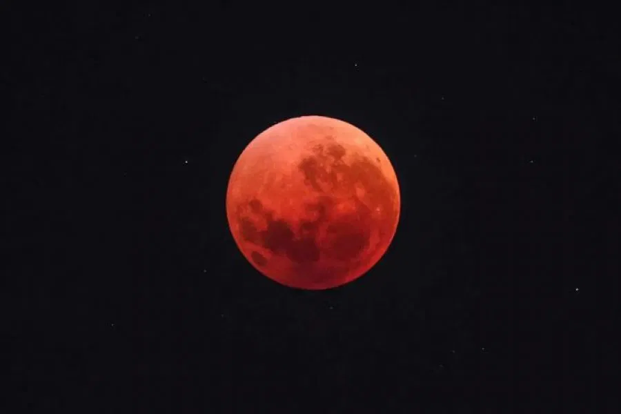 元宵节,月全食,红月,血月