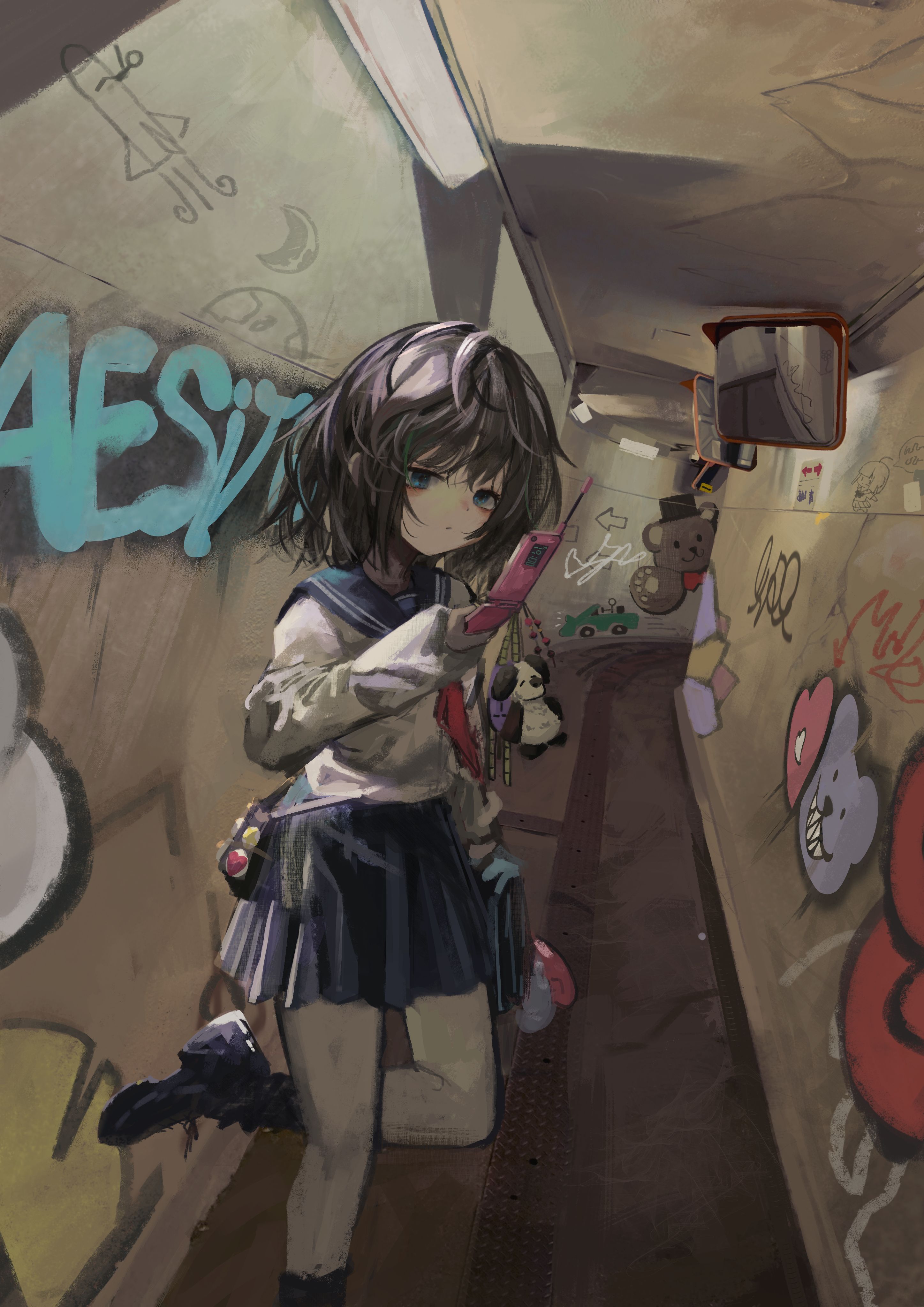 二次元,壁纸,绘画,pixiv