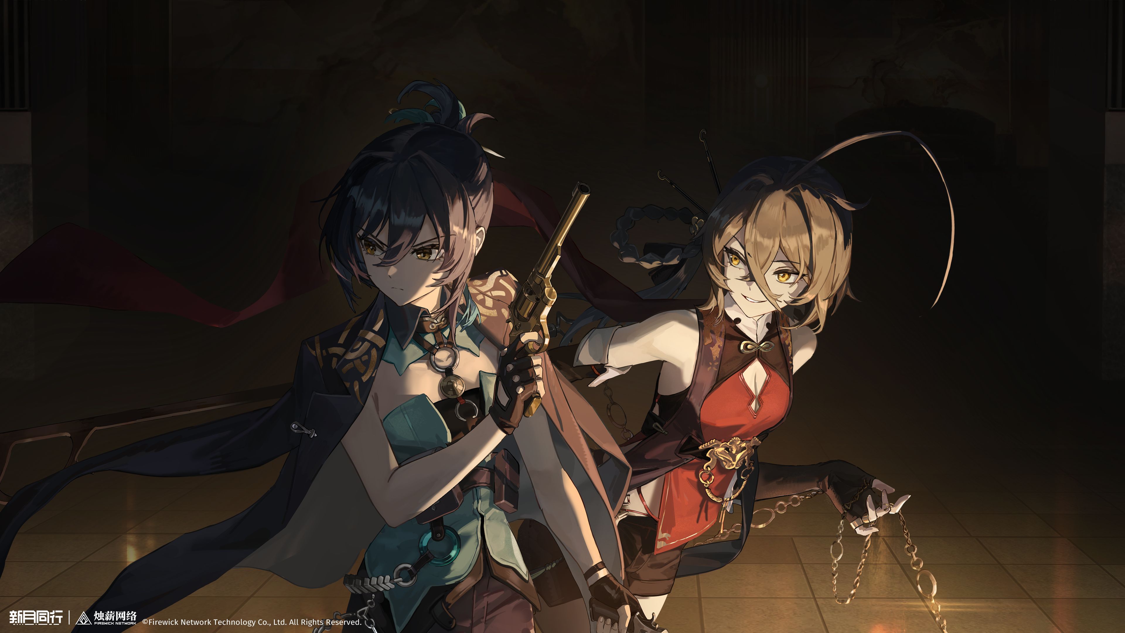 新月同行,画集,壁纸