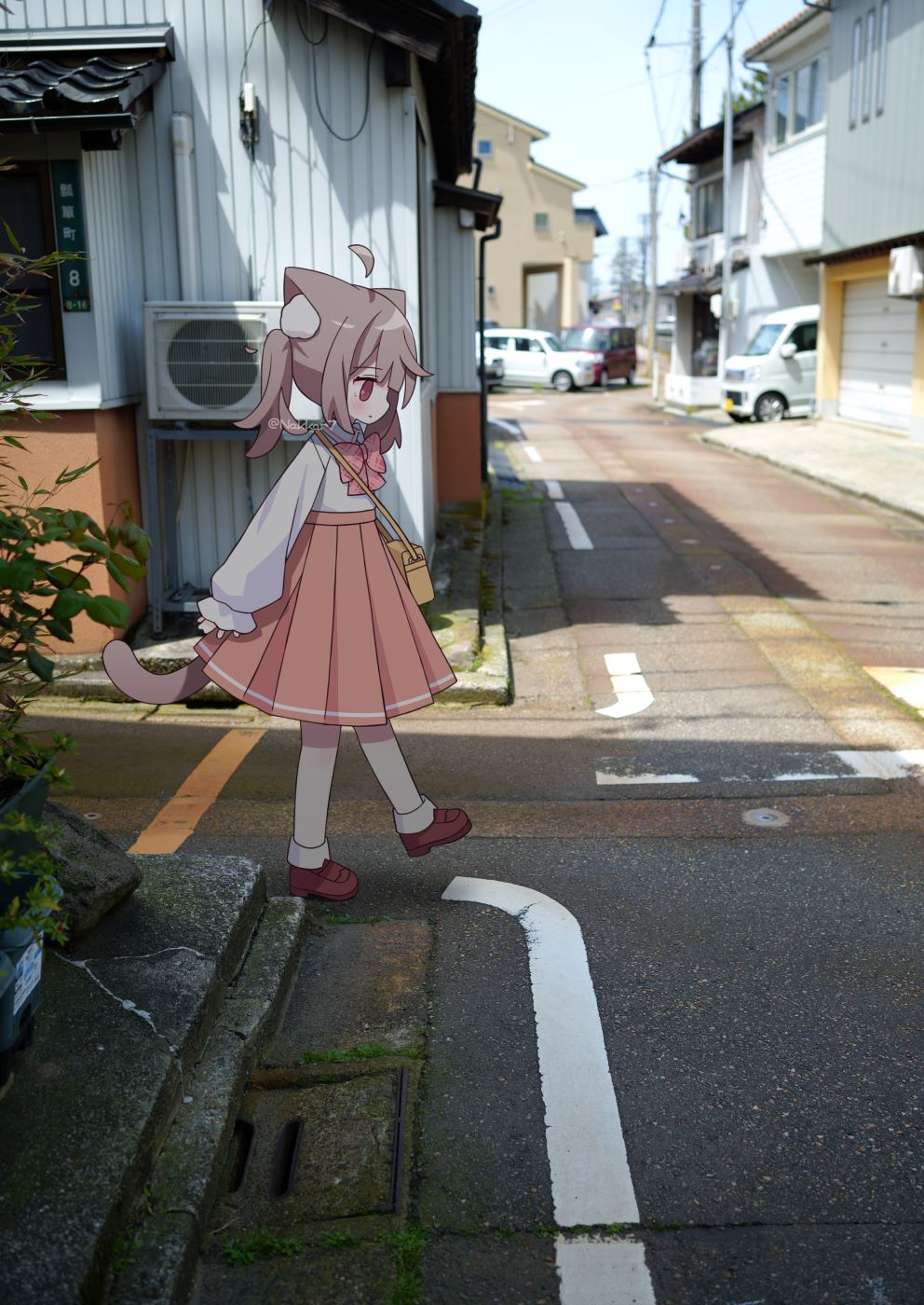 pixiv,猫娘,二次元,绘画,壁纸,美少女