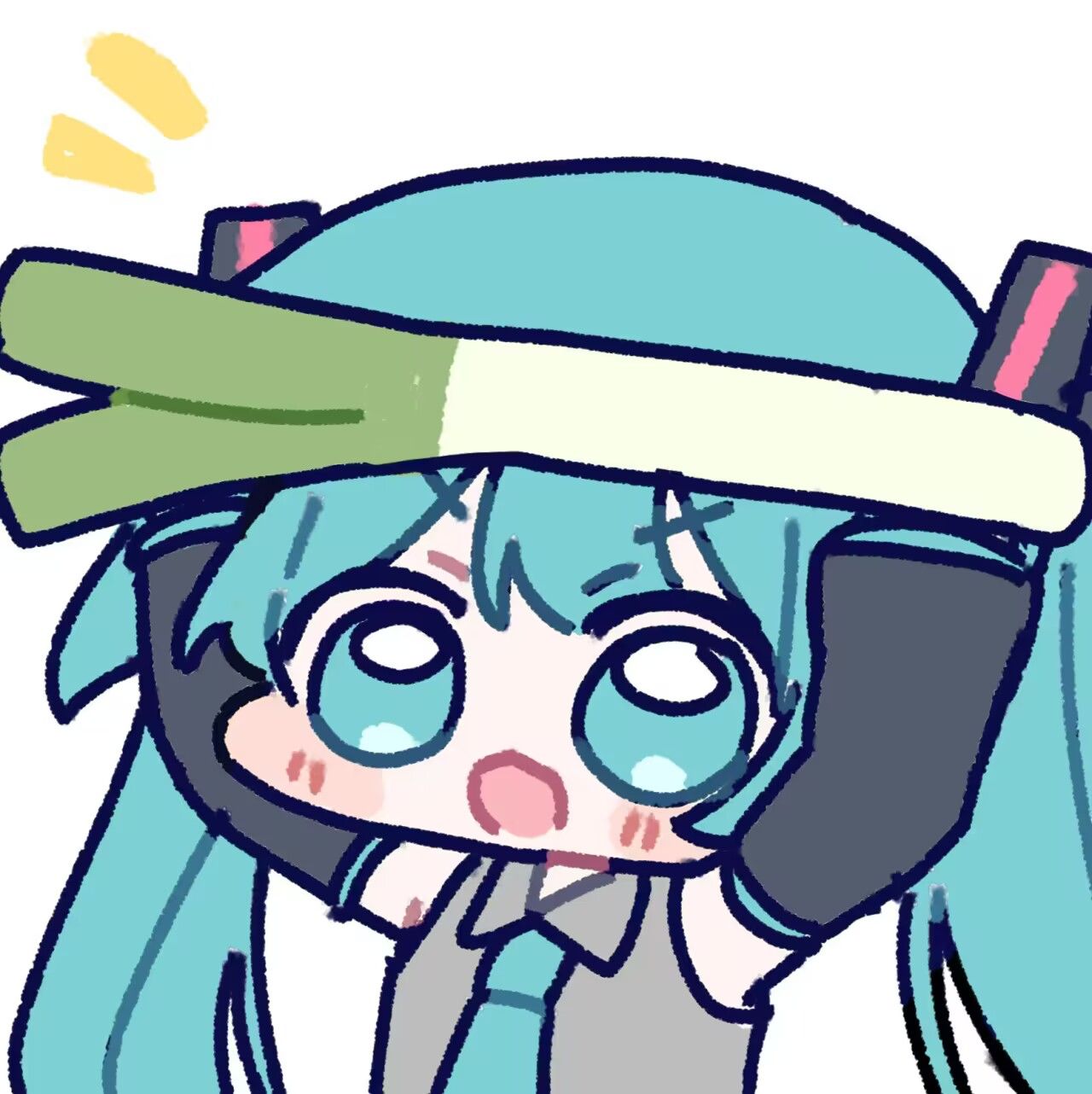 初音未来,表情包