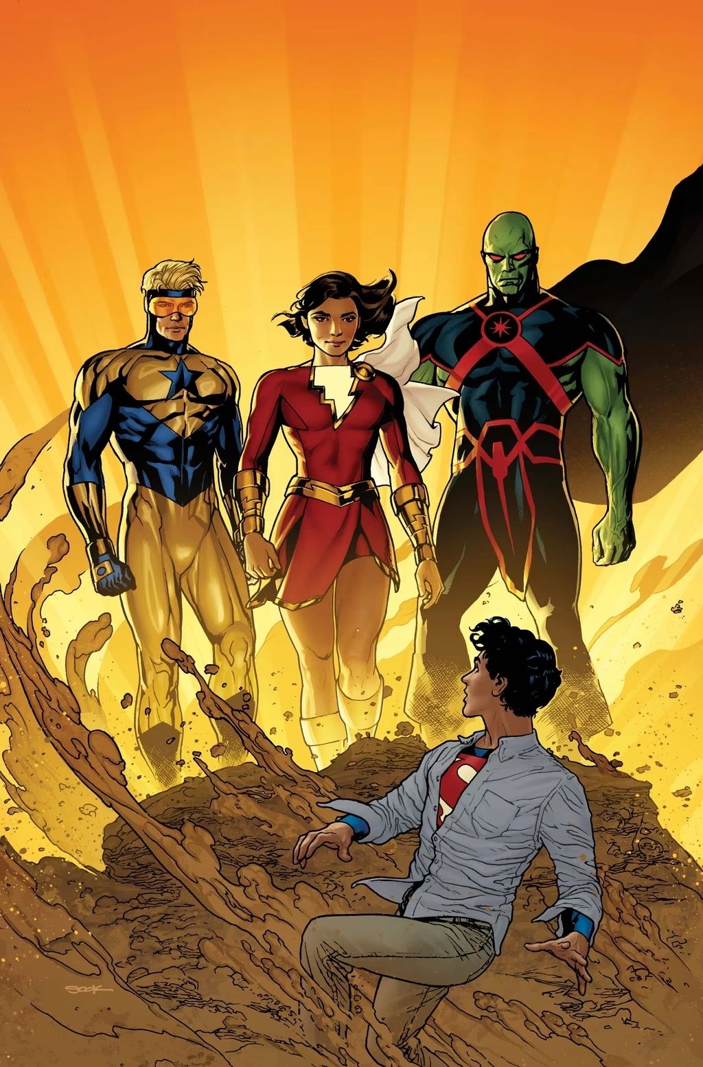 DC,DC漫画,美漫,漫画,动漫,超级英雄,超人,正义联盟,绘画,ACG