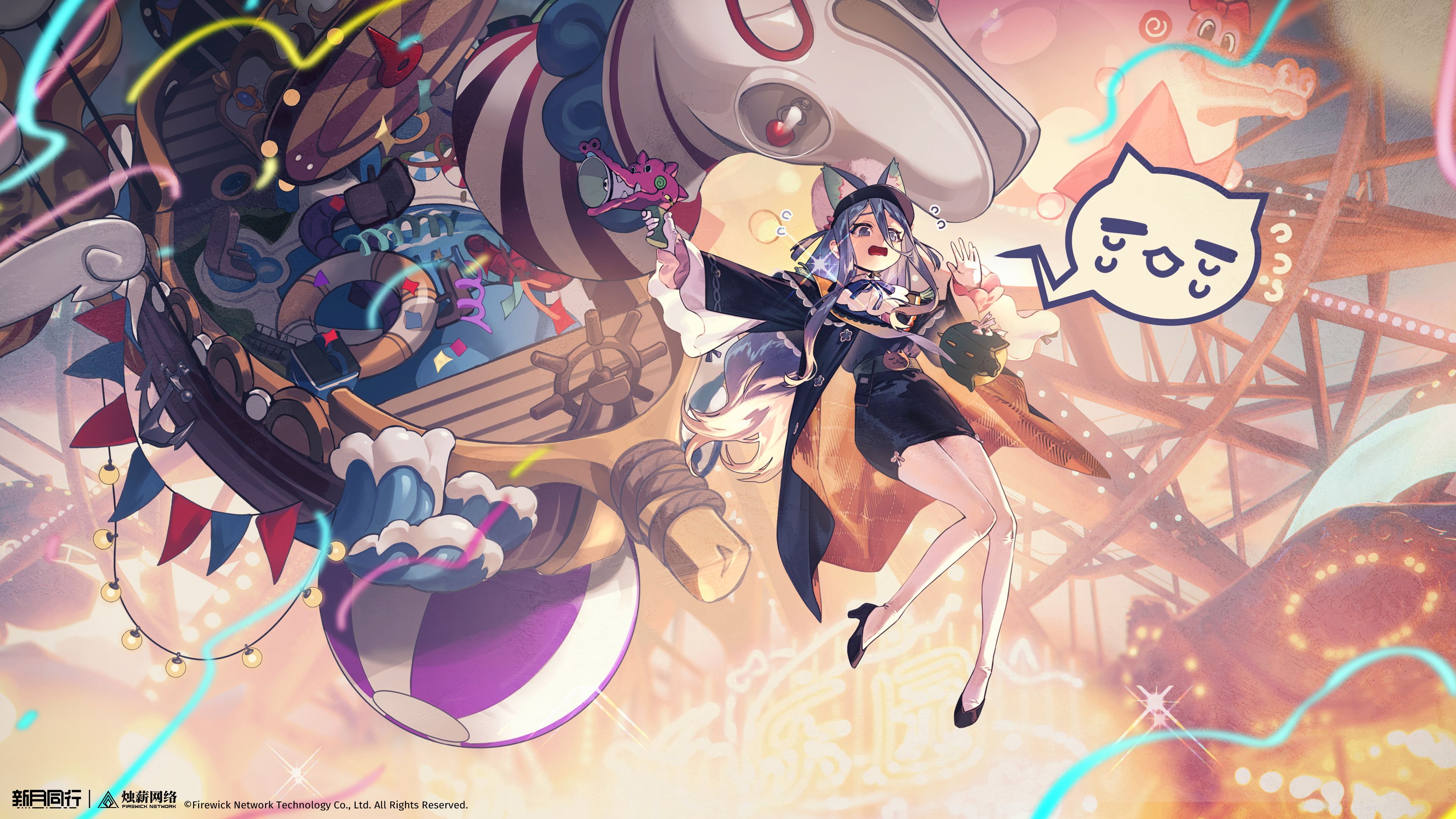 新月同行,画集,壁纸