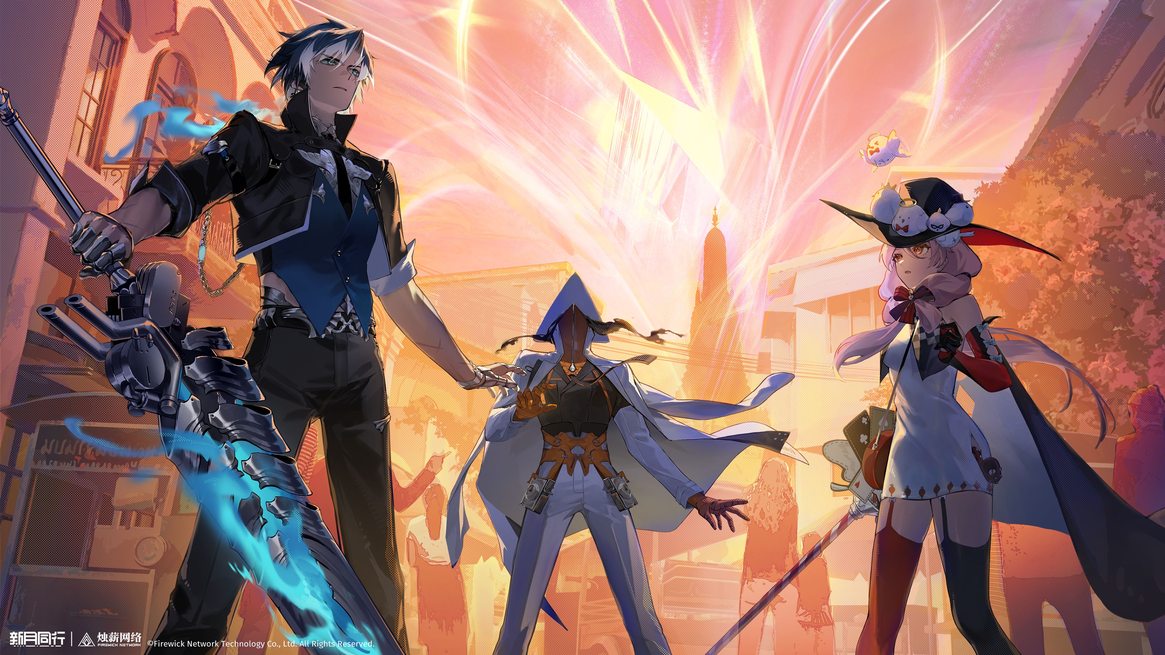 新月同行,画集,壁纸