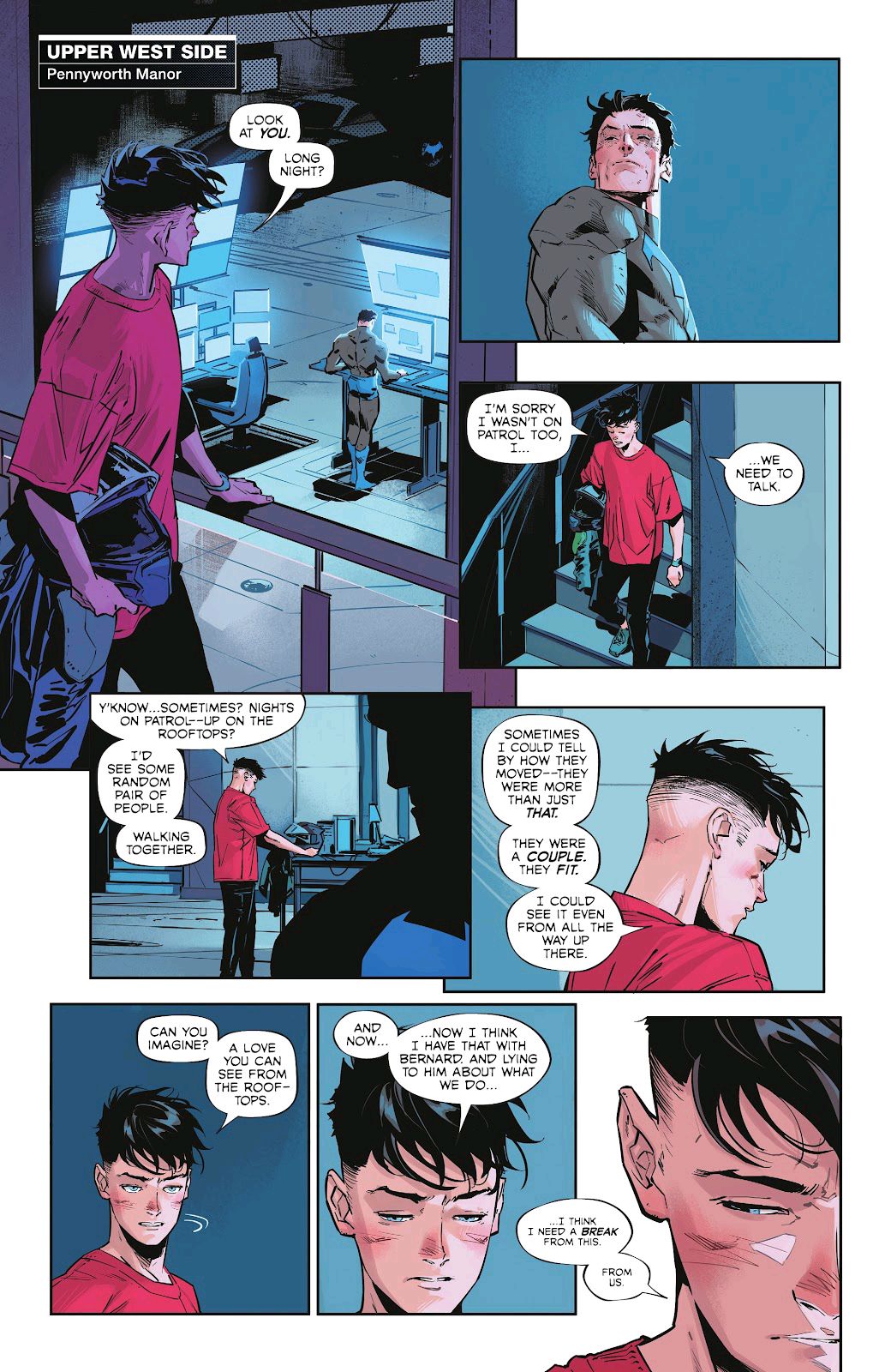 DC,DC漫画,美漫,漫画,动漫,超级英雄,蝙蝠侠,绘画,ACG,哥谭