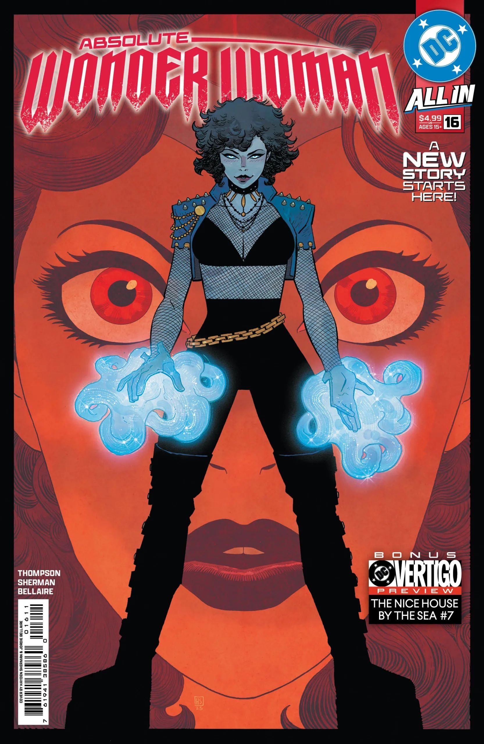 DC,DC漫画,美漫,漫画,动漫,绝对宇宙,绝对神奇女侠,神奇女侠,扎坦娜,ACG