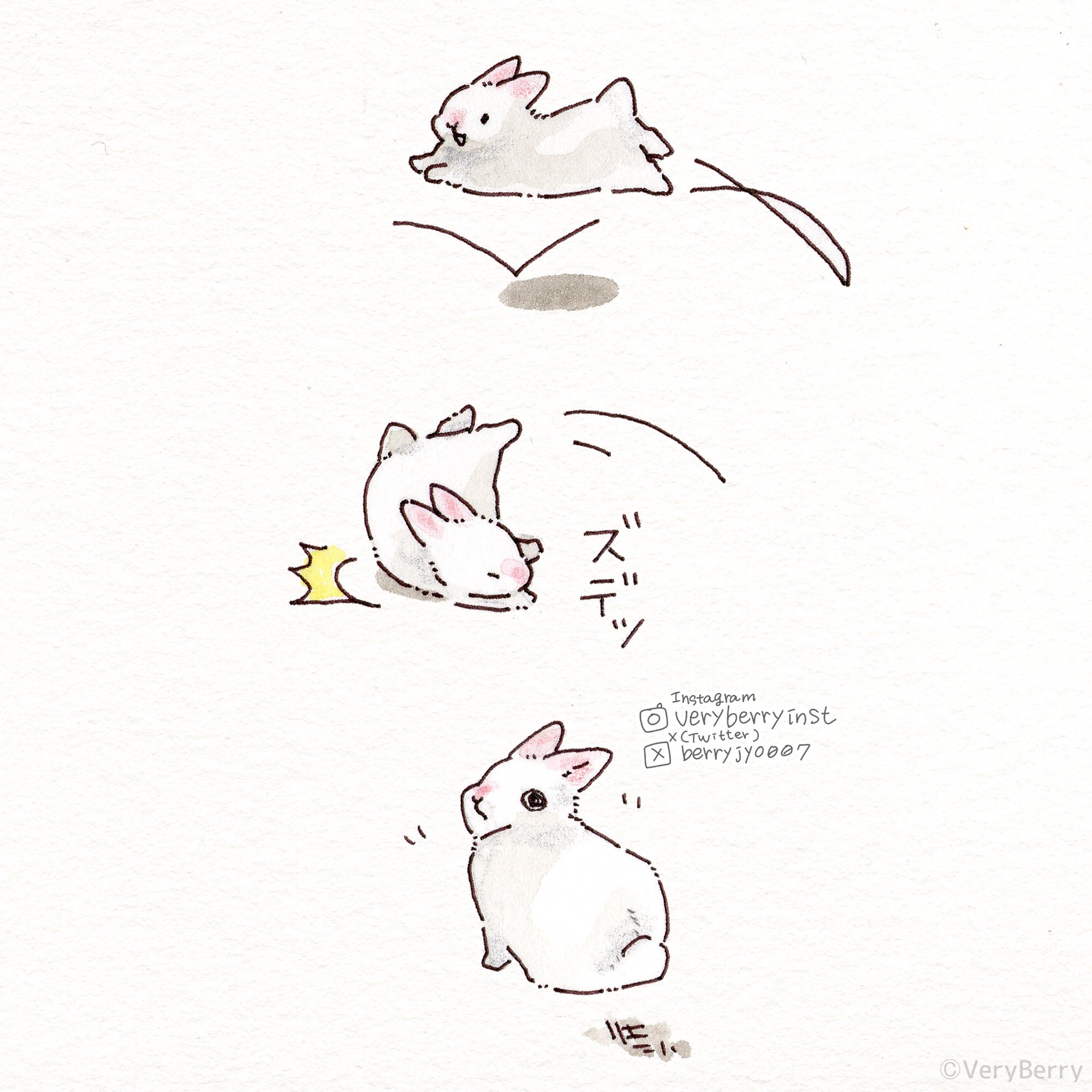 pixiv,萌宠,兔子,漫画