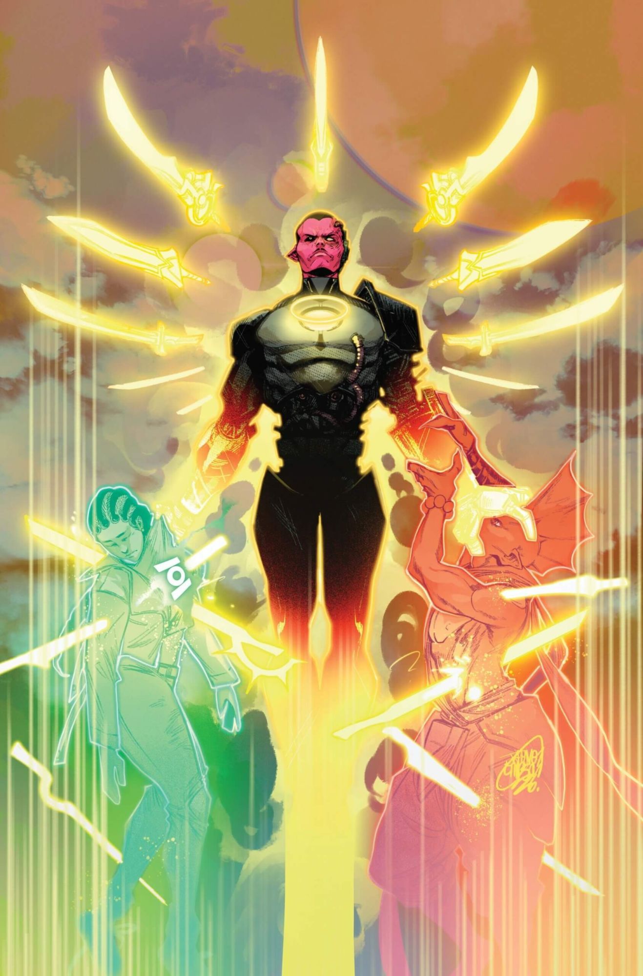 DC,DC漫画,美漫,漫画,动漫,绝对宇宙,超级英雄,绘画,封面,ACG