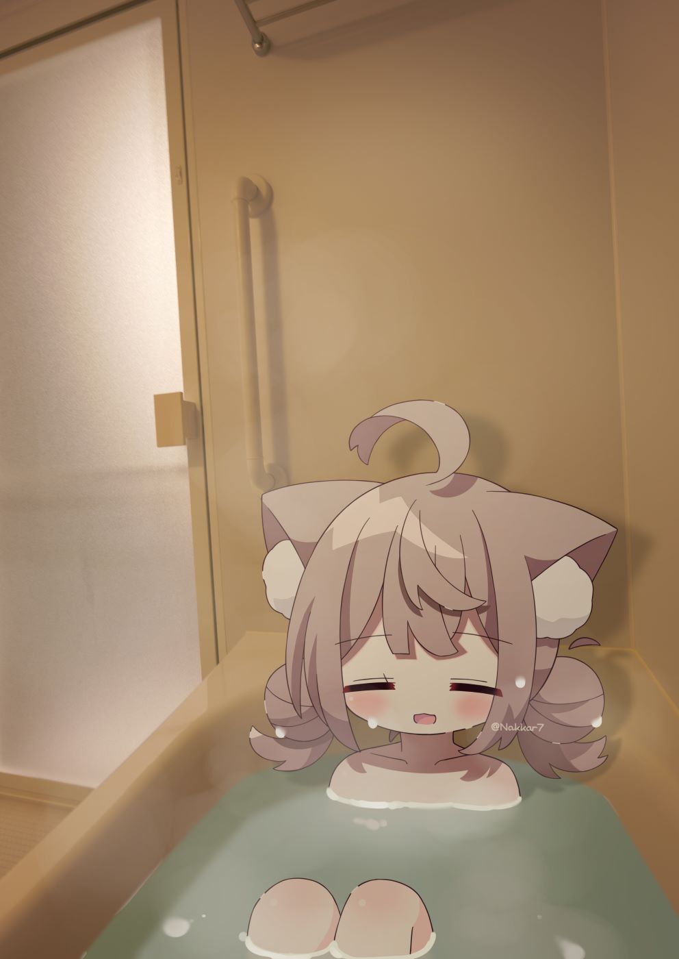 pixiv,猫娘,二次元,绘画,壁纸,美少女