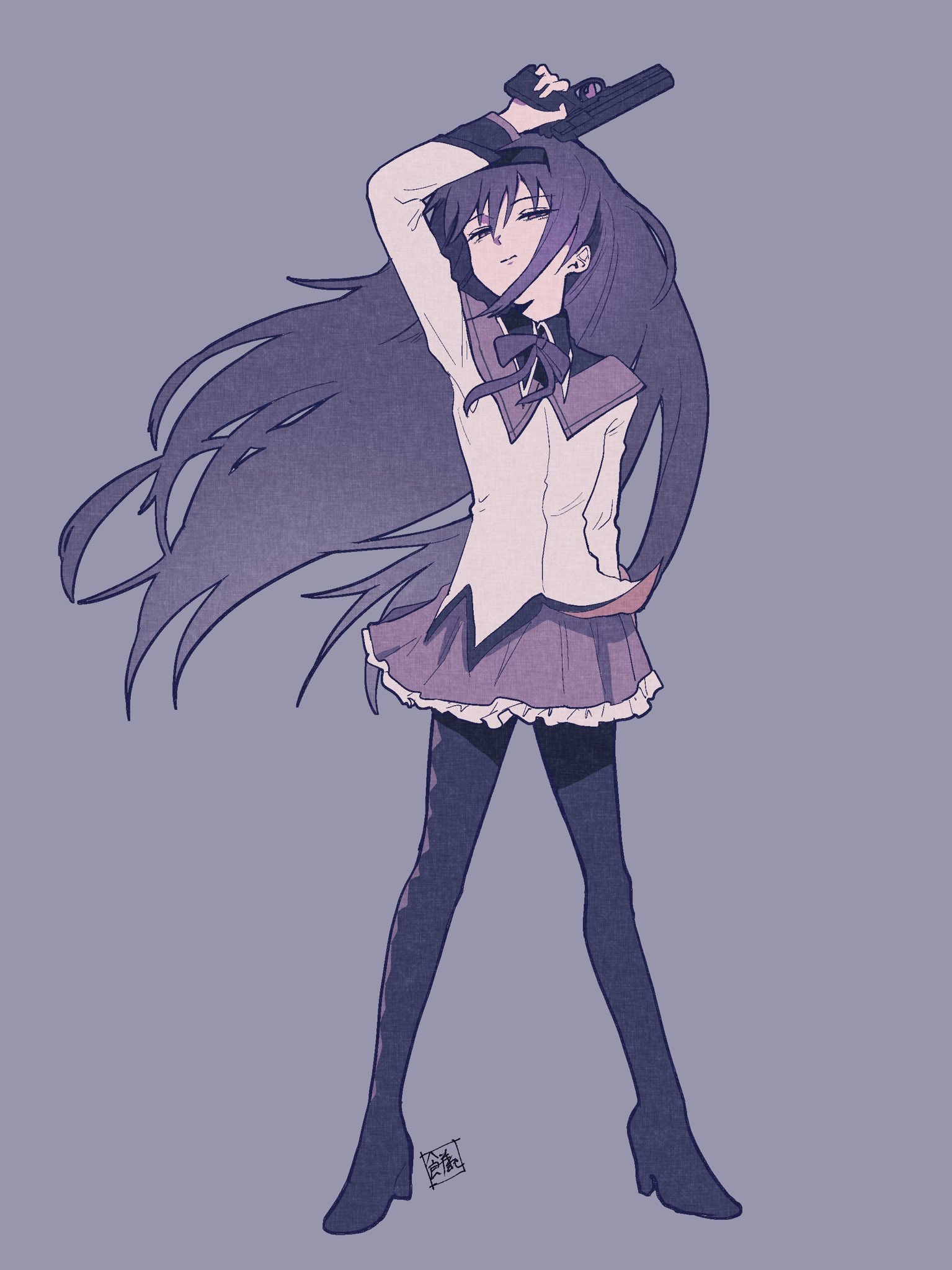 魔法少女小圆,魔法少女,鹿目圆,晓美焰,美树沙耶香,巴麻美,佐仓杏子,美图,壁纸,绘画