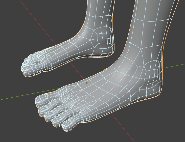 3D模型,素体,blender