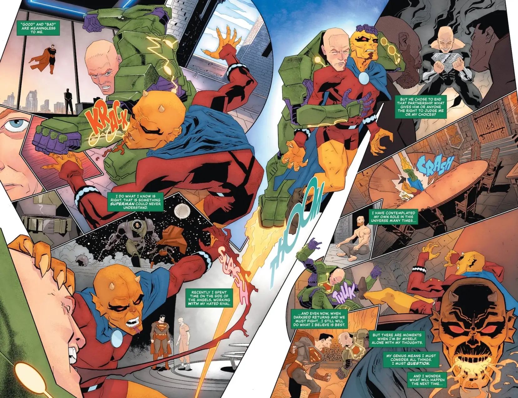 DC漫画,DC,美漫,漫画,动漫,超级英雄,莱克斯卢瑟,伊特莱根,绘画,ACG