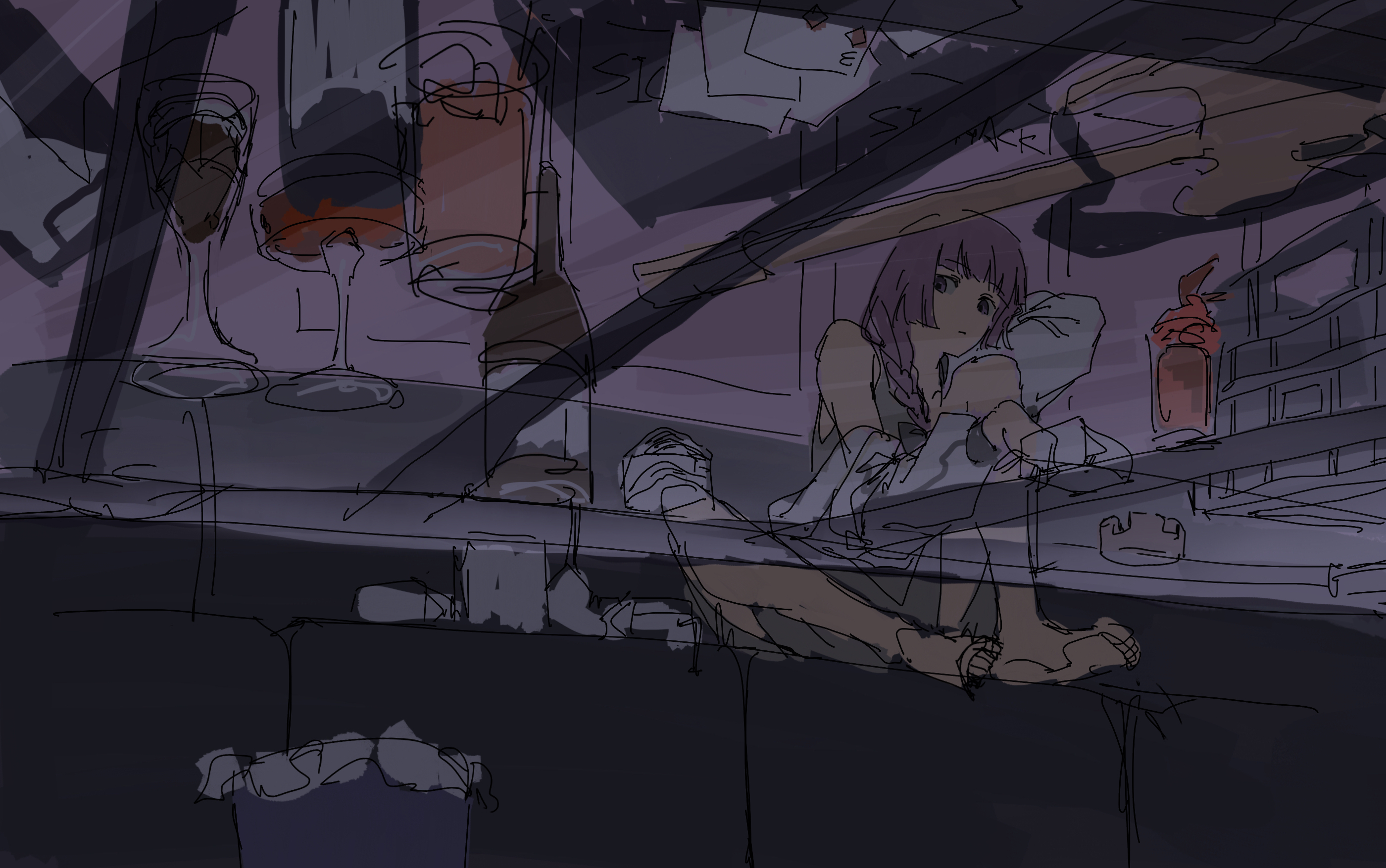 mygo,孤独摇滚,GirlsBandCry,轻音少女,美图,重音teto,初音miku,高松灯,鼓手余命十日谭,avemujica