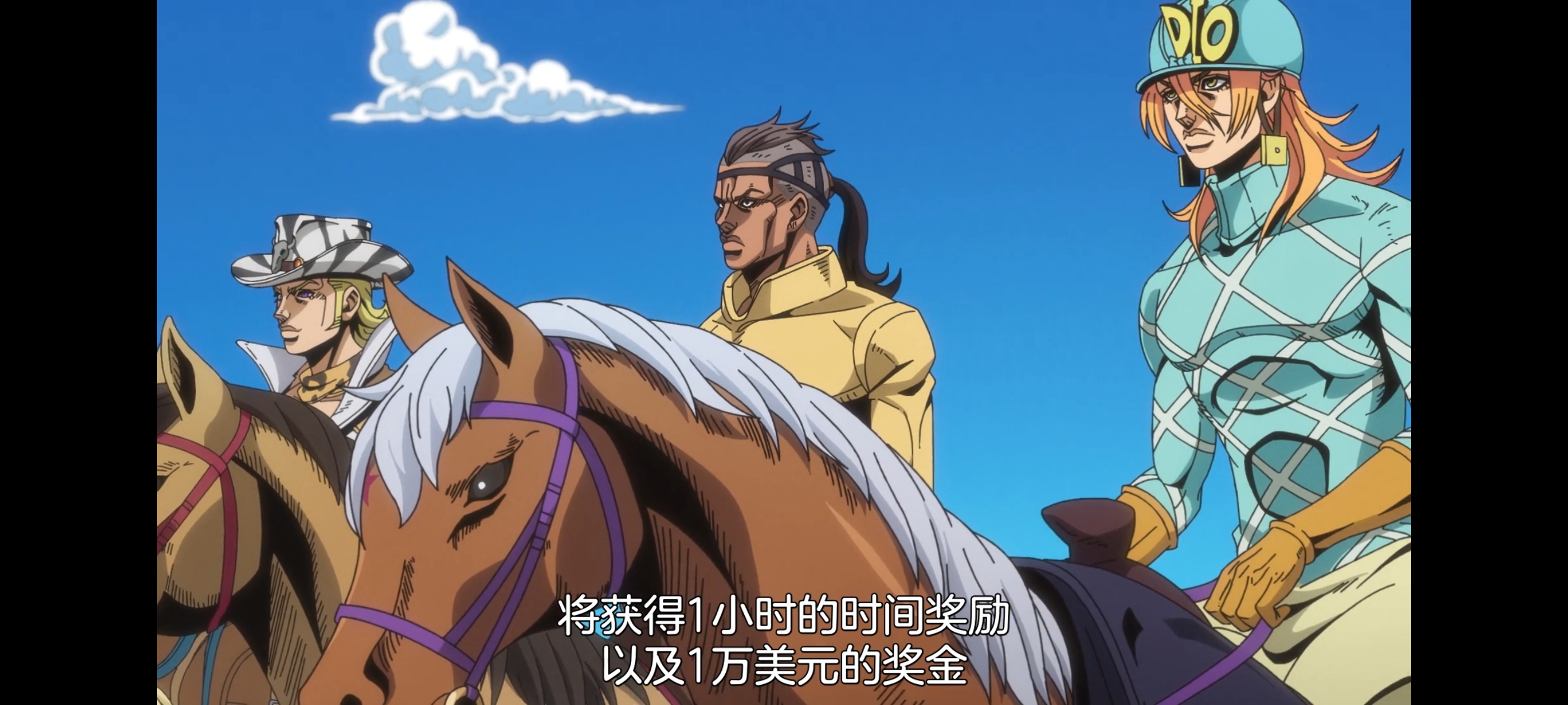 JOJO的奇妙冒险,SBR,飙马野郎,动画,动漫,番剧,ACG