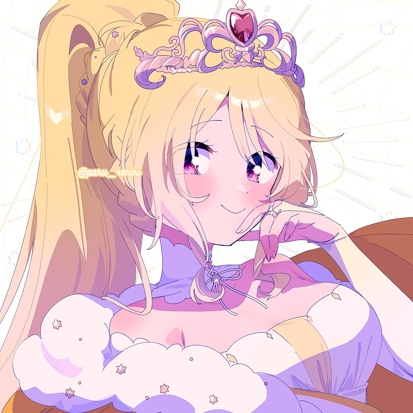 F4サイズ　原画　『よわよわ魔法少女♡』 F4サイズ 原画 『よわよわ魔法少女♡』 ✨️💗commission