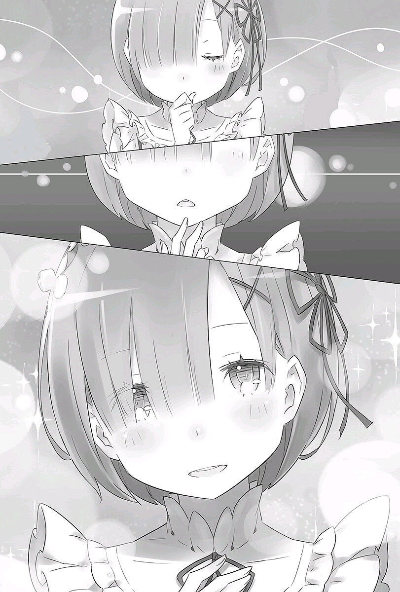 轻小说,从零开始的异世界生活,插画