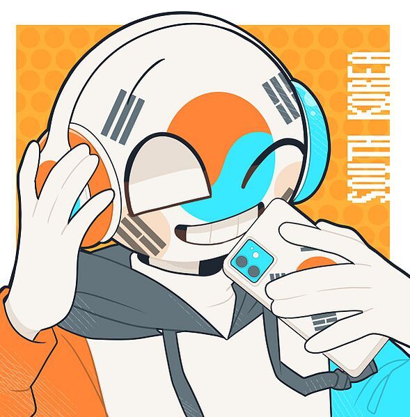 countryhumans,朝鲜,韩国,国拟