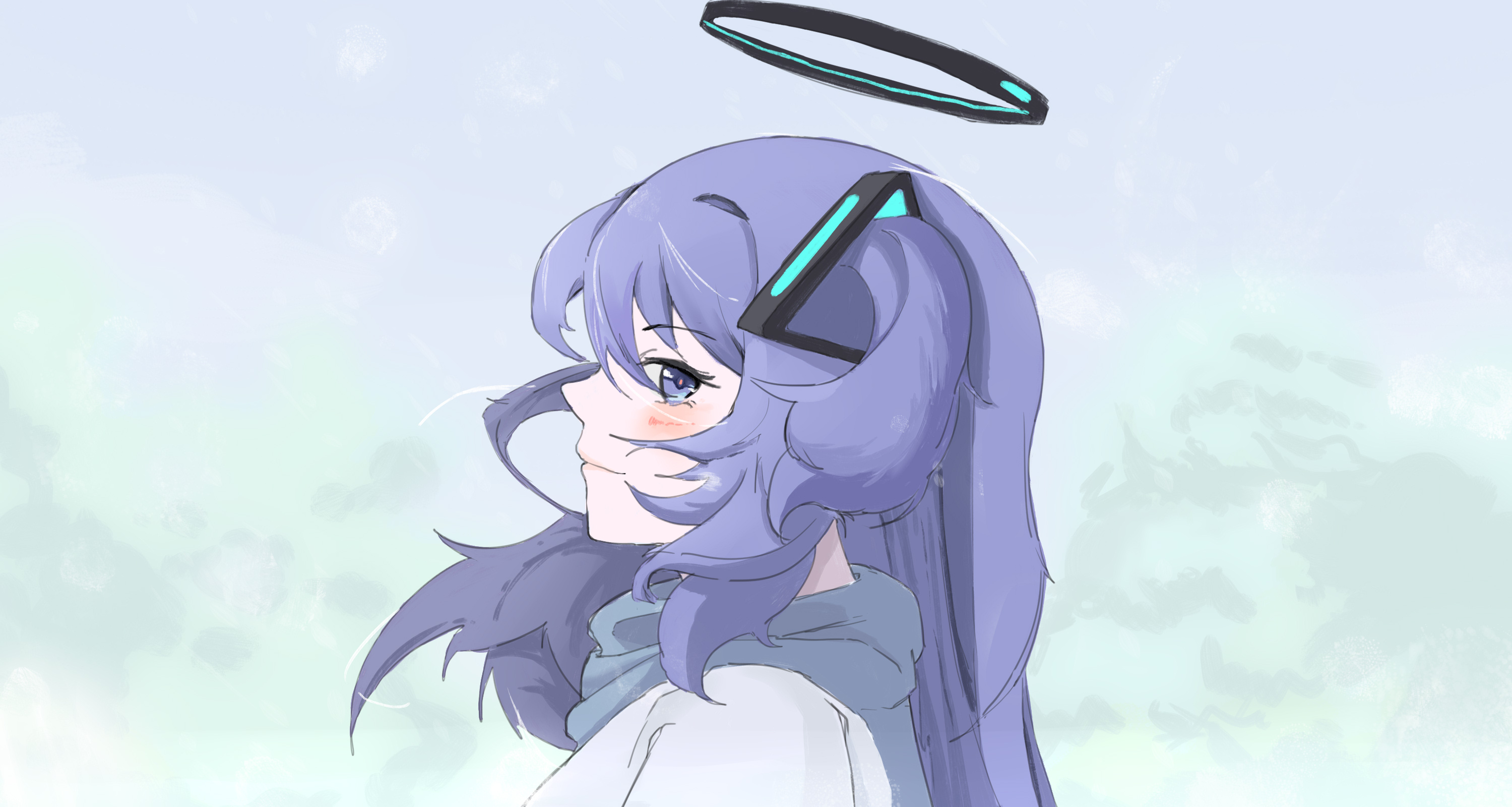 绘画,蔚蓝档案,早濑优香