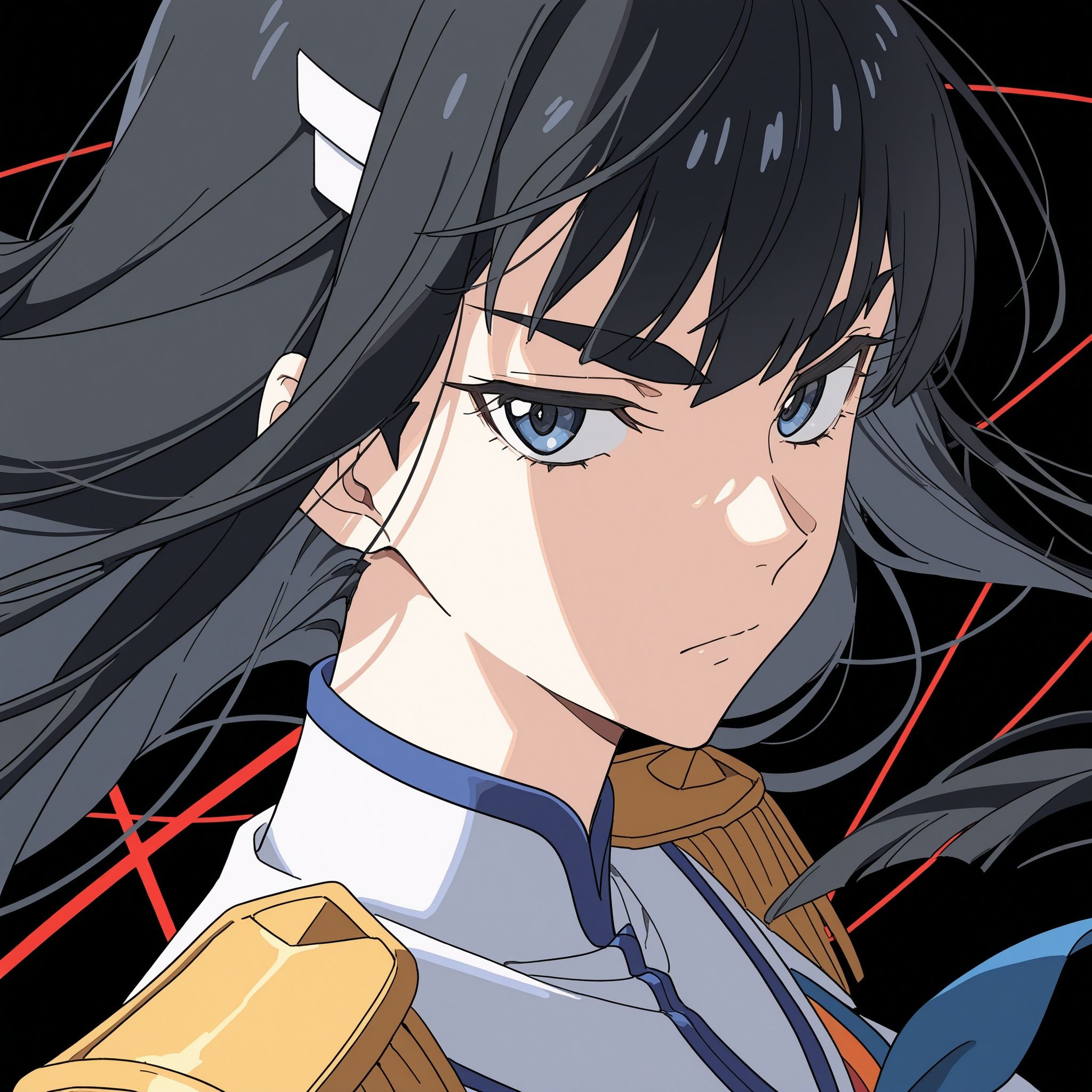 鬼龙院皐月,AI绘图,斩服少女