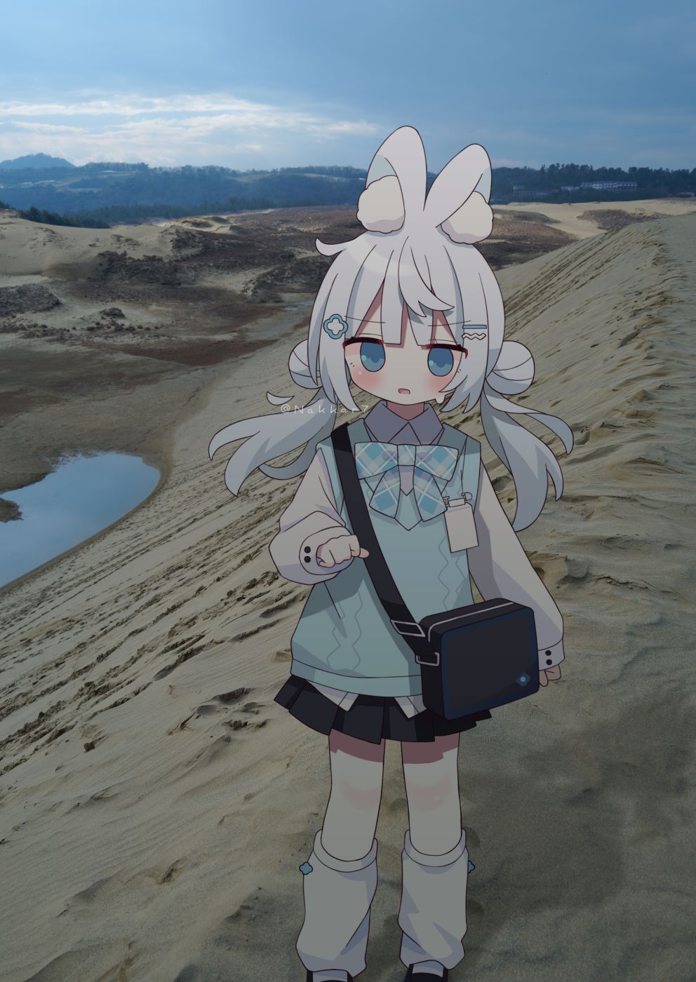 pixiv,猫娘,二次元,绘画,壁纸,美少女