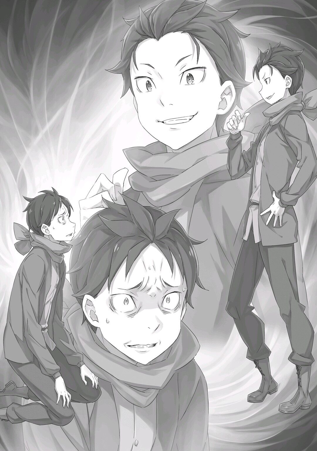 轻小说,从零开始的异世界生活,插画