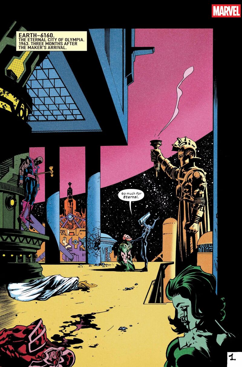 漫威,漫威漫画,美漫,漫画,动漫,ACG,超级英雄,终极宇宙,造物主,绘画