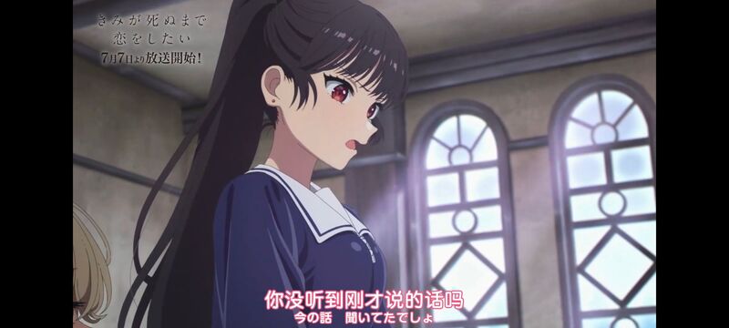 与你相恋到生命尽头,与你相恋到世界尽头,动画,动漫,番剧,百合,二次元,ACG