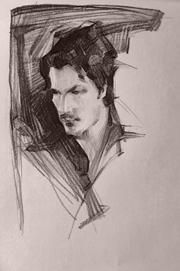 绘画,画画,摸鱼,每日一