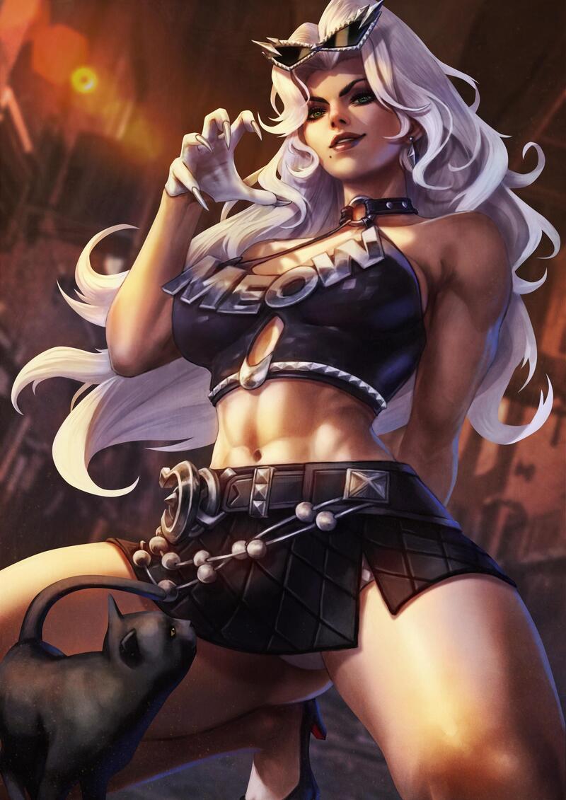 漫威,漫威漫画,美漫,超级英雄,黑猫,美图,壁纸,绘画,动漫美图,动漫壁纸
