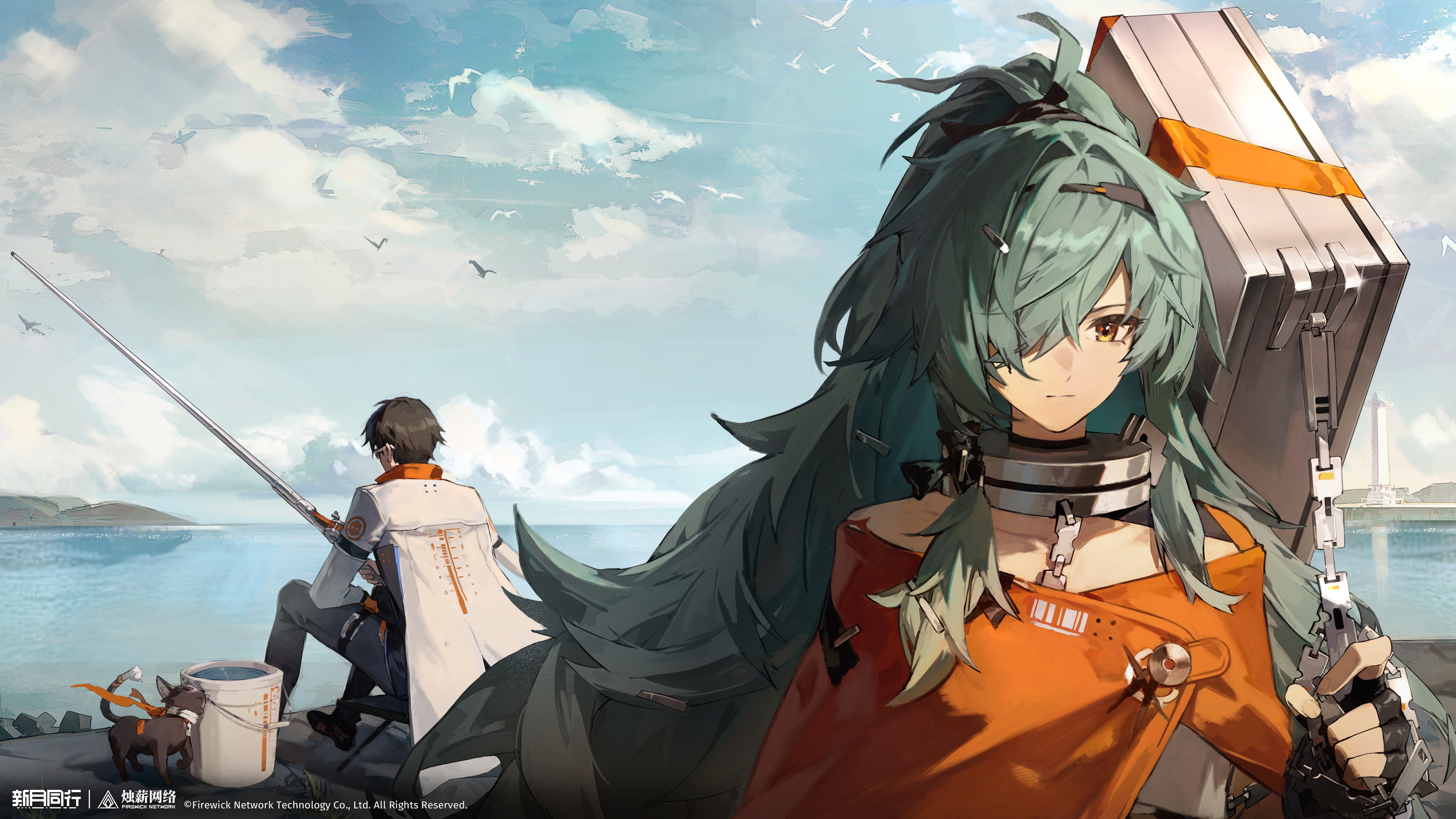 新月同行,画集,壁纸