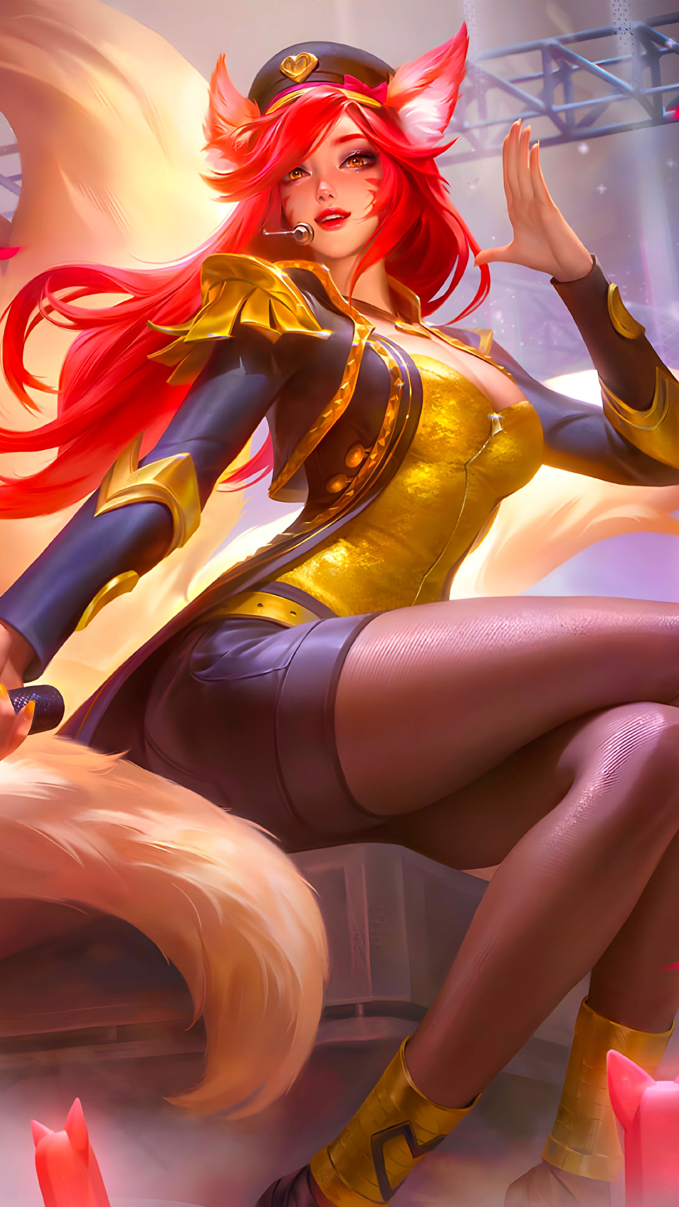 英雄联盟,电子竞技,阿狸,壁纸,原画