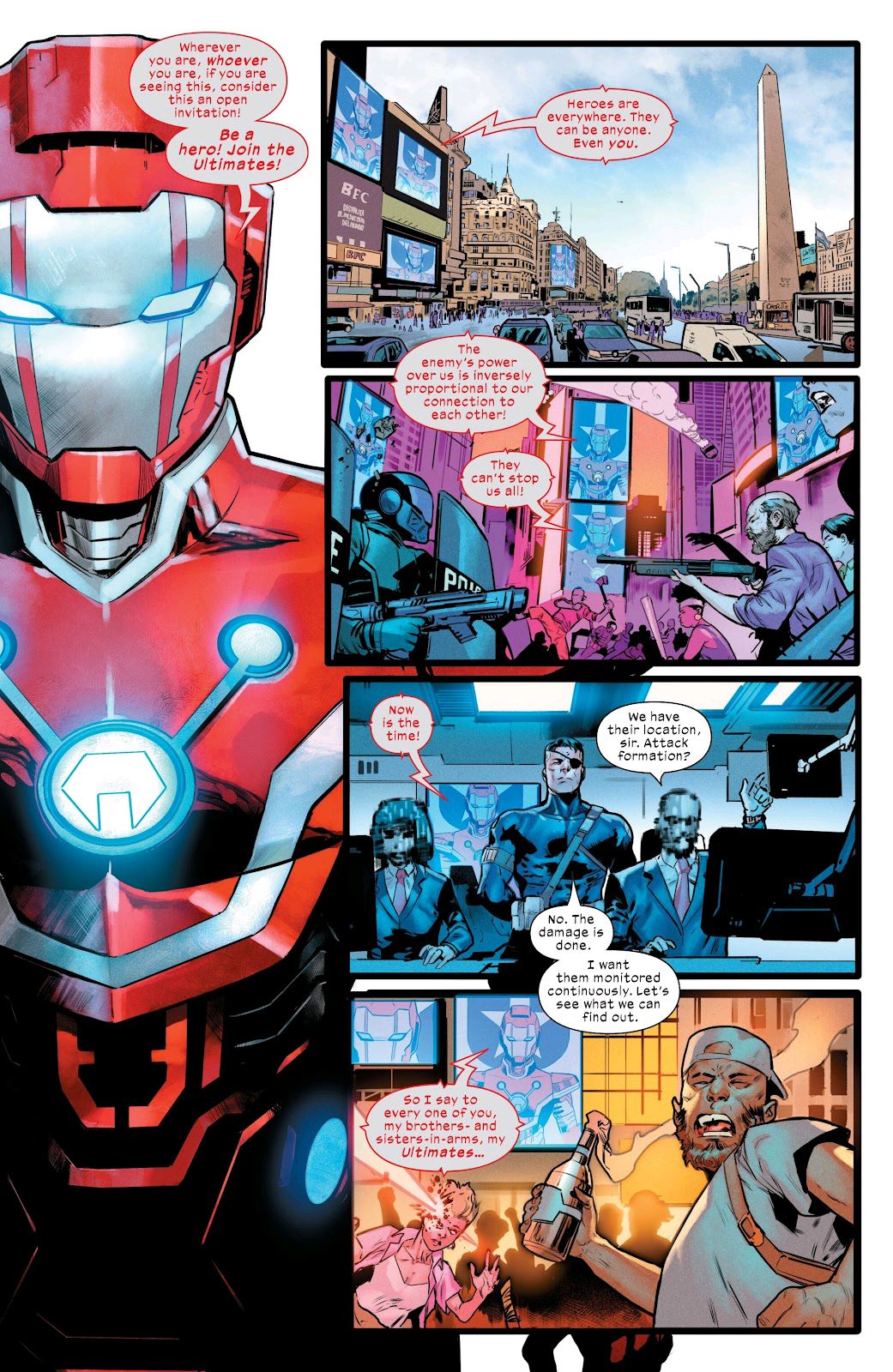 漫威,漫威漫画,美漫,动漫,超级英雄,漫画,终极宇宙,终极战队,ACG,绘画